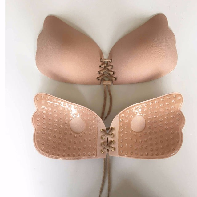 Invisible Bra Seamless Sticky Adhesive Strapless Bra